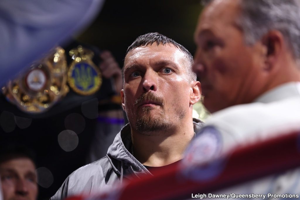 Potential Collaboration: Oleksandr Usyk and Dana White in Discussions as Zuffa Boxing Emerges