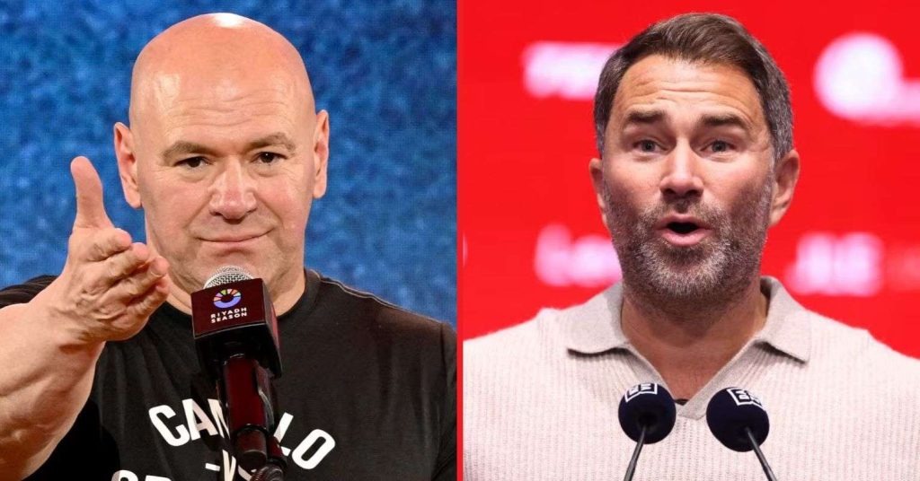Eddie Hearn and Dana White: A Clash of Titans in the Combat Sports Arena