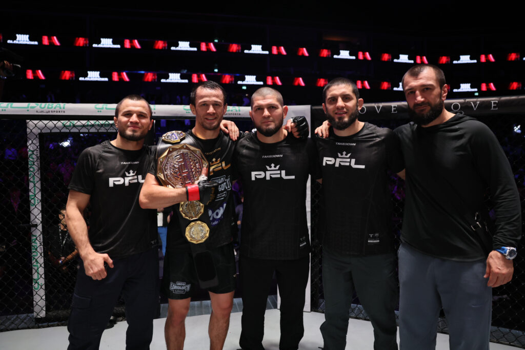 Dominance in Dubai: Usman Nurmagomedov and Ramazan Kuramagomedov Shine at PFL Event